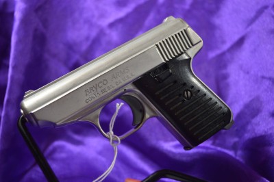 Bryco Arms Model 25 pocket pistol Stainless